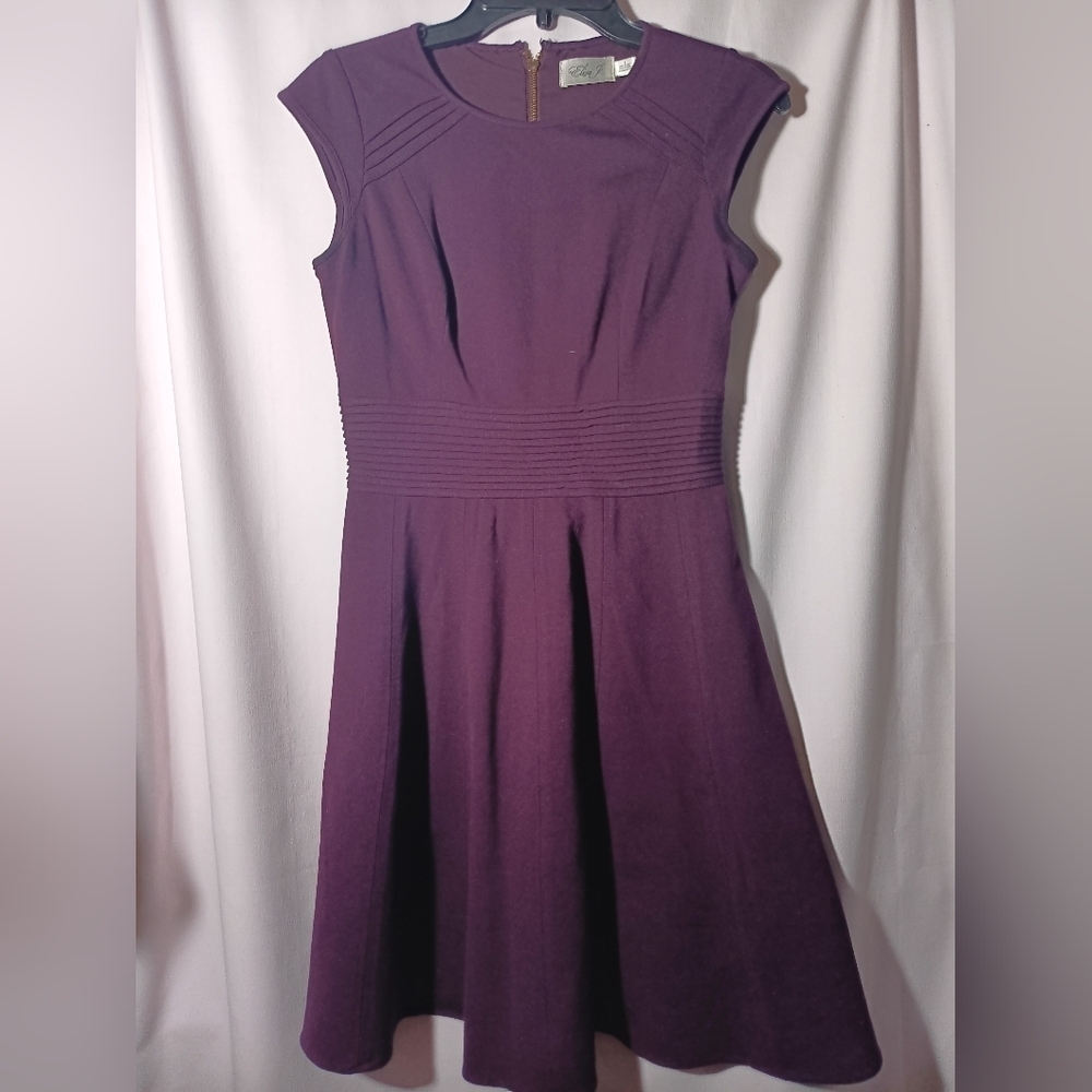 Eliza J Elegant Purple Dress